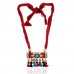 Red Teracotta Necklace Earrings